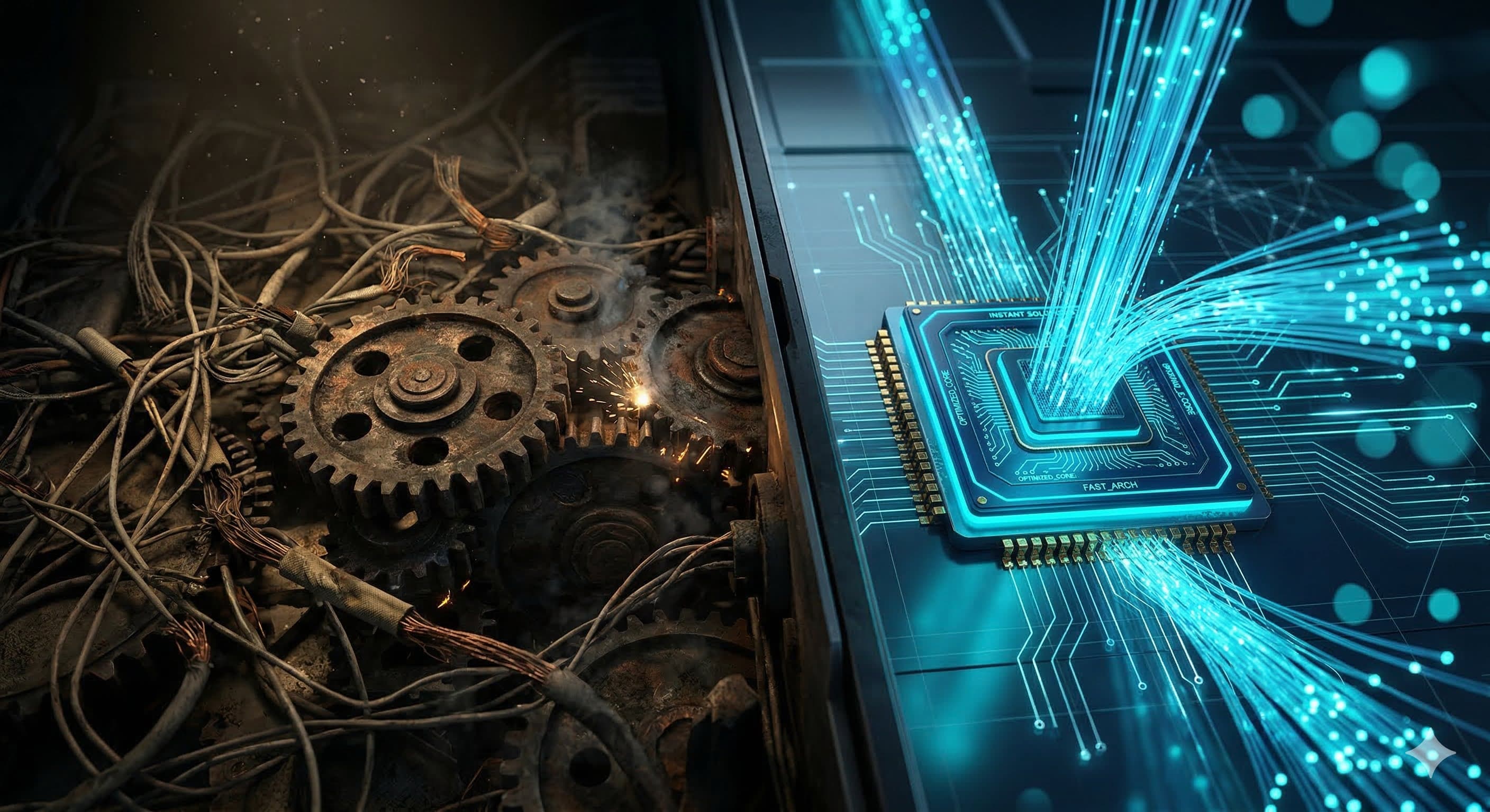 Край на ерата WordPress? Защо през 2026 успешните бизнеси минават на Custom Web (Next.js)