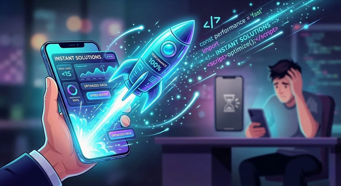 Корица за статията: Защо скоростта на сайта е най-важният SEO фактор?